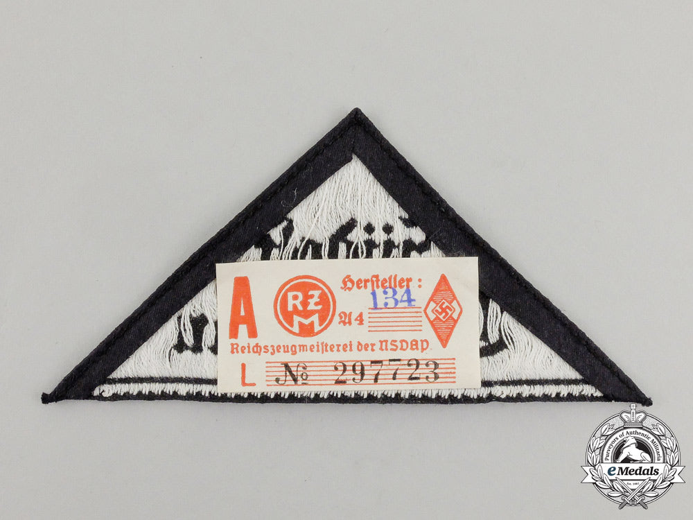 a_mint_and_unissued_hj/_bdm“_südost_oberdonau”_district_sleeve_insignia;_rzm_tagged_j_176