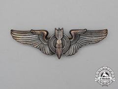 A United States Army Air Force (Usaaf) Bombardier Badge 1947
