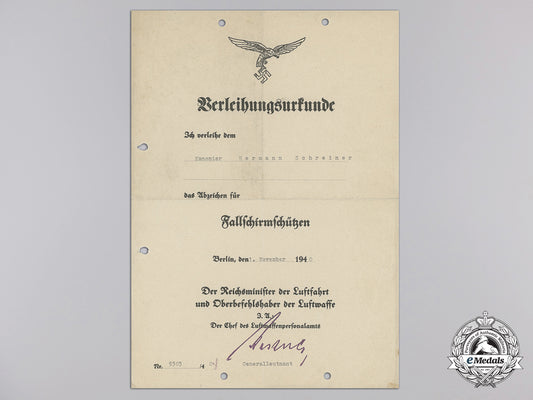 an_award_document_for_a_fallschirmschützen(_paratrooper)_badge,_berlin,1940_j_325