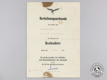 two_awards_documents_top_oberfeldwebel_j._herzog_j_332