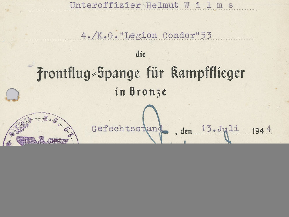 two_award_documents_to_unteroffizier_helmut_wilms;“_legion_condor”_j_338