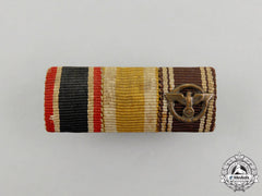 A Second War German Nsdap Long Service Medal Ribbon Bar