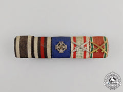 A First & Second War Austrian Faithful Service Medal Ribbon Bar