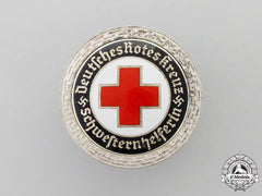 A Third Reich Period German Drk (German Red Cross) Nurse’s Assistant Brooch