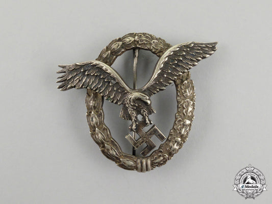 germany,_luftwaffe._an_early_pilot’s_badge,_by_c._e._juncker(_j-1)_j_405_2_1_1_1_1