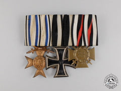 A First War German Bavarian Military Merit Cross Medal Bar