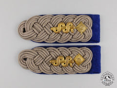 A Set Of Wehrmacht Medical Oberfeldarzt Shoulder Boards