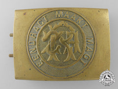 A Rare Republic Zuid Afrika Belt Buckle 1925