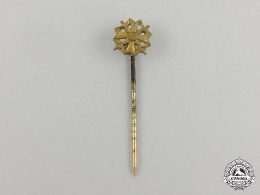a_gold_grade_spanish_cross_miniature_stick_pin_j_530_1