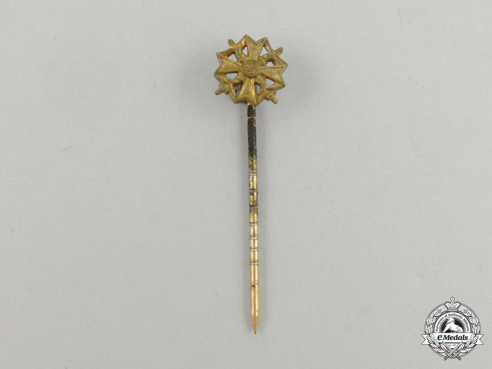 a_gold_grade_spanish_cross_miniature_stick_pin_j_530_1