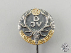 A Djv (German Hunting Association) 40-Year Membership Stick Pin