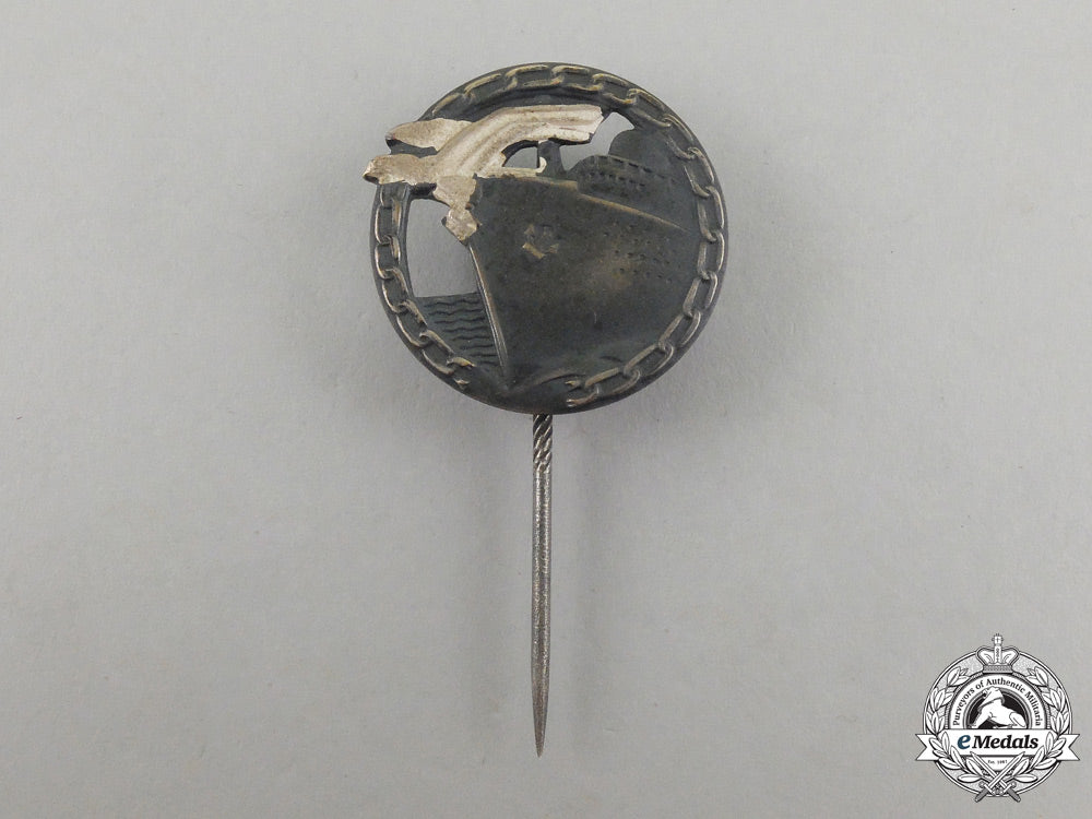 a_second_war_german_kriegsmarine_blockade_runner_badge_miniature_stick_pin_j_612_1_1_2