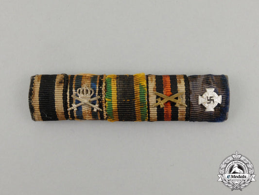 a_first_and_second_war_order_of_the_white_falcon_merit_cross_medal_ribbon_bar_j_639_1_1_2