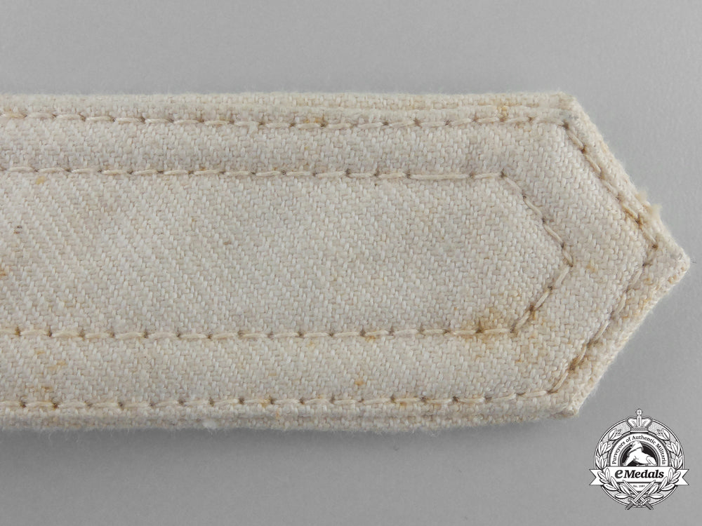 a_german_white_cloth_belt_with_slider_buckle_j_780