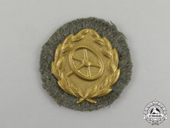 A Mint Gold Grade Wehrmacht Heer (Army) Driver’s Proficiency Badge