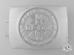 A Rare E. Reitz Werkschutz Of Antwerp Factory Guard's Belt Buckle