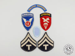 A Lot Of Six Second War American Army Patches