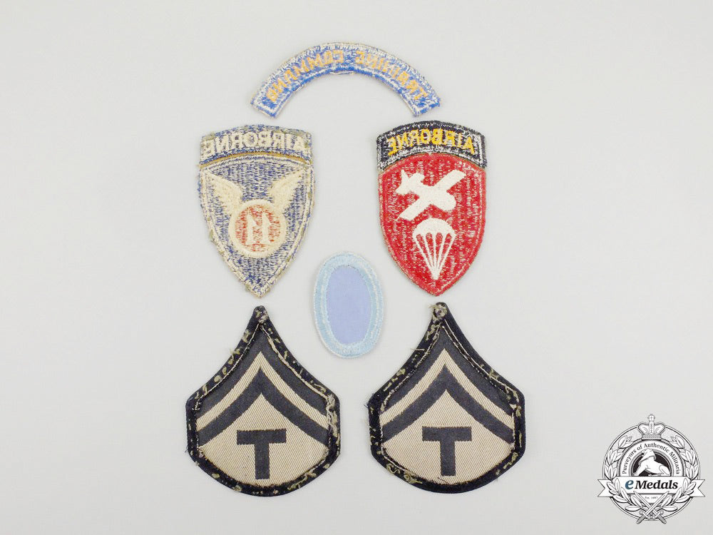 a_lot_of_six_second_war_american_army_patches_j_823_1_1