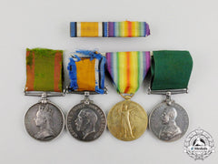 Canada, Dominion. A Father & Son Medal Group, Afghanistan And 18Th Canadian Infantry