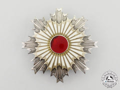 A Japanese Order Of The Rising Sun; 1St Class Breast Star