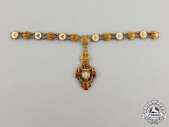 A Miniature Austrian Collar Of The Order Of Franz Joseph In Gold By Vincent Mayer Sons