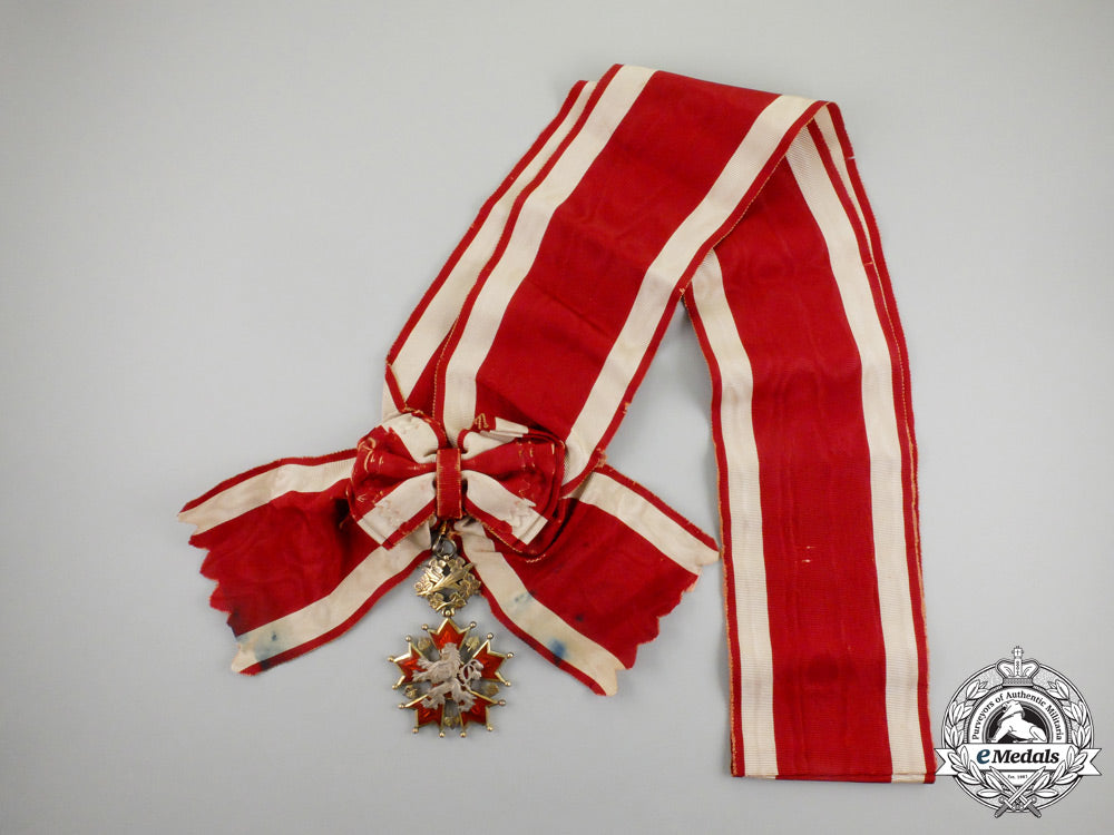 ＣＺチェコスロバキア軍＊白ライオン騎士十字勲章＊司令官クラス A Czechoslovakian Order Of The White Lion; 1St Class Grand Cross