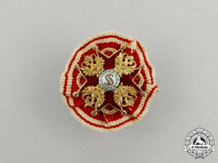 Russia, Imperial. An Order Of St. Stanislaus In Gold, Miniature Boutonniere, C.1900