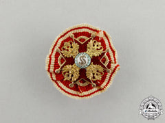 Russia, Imperial. An Order Of St. Stanislaus In Gold, Miniature Boutonniere, C.1900