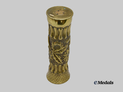 czechoslovakia._a_trench_art_brass_shell_with_sunflowers_e_medals__e_u24144_7