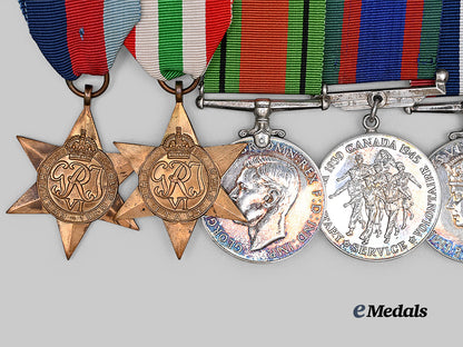 canada,_commonwealth._a_second_war_medal_bar_to_a/_q._m._s._j._j_evered,_r._c._a._m._c._e_medals__c7699_4