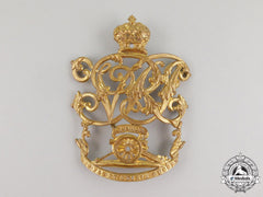 A Victorian Royal Canadian Artillery Helmet Plate