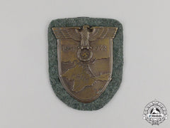 A Mint Wehrmacht Heer (Army) Issue Krim Campaign Shield