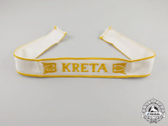 An Absolutely Mint Second War German Kreta Campaign Cuff Title