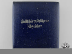 A Case Of Issue For A Luftwaffe Fallschirmjäger Badge
