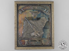 A Legion Condor Honour Award Plaque To The Heavy Flak Unit "F 88"