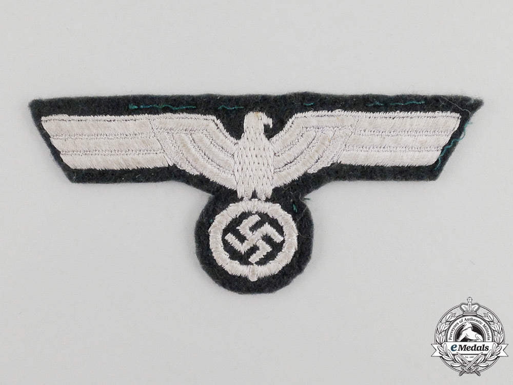 a_second_war_german_wehrmacht_heer(_army)_em/_nco’s_breast_eagle;_uniform_removed_k_189_1_1