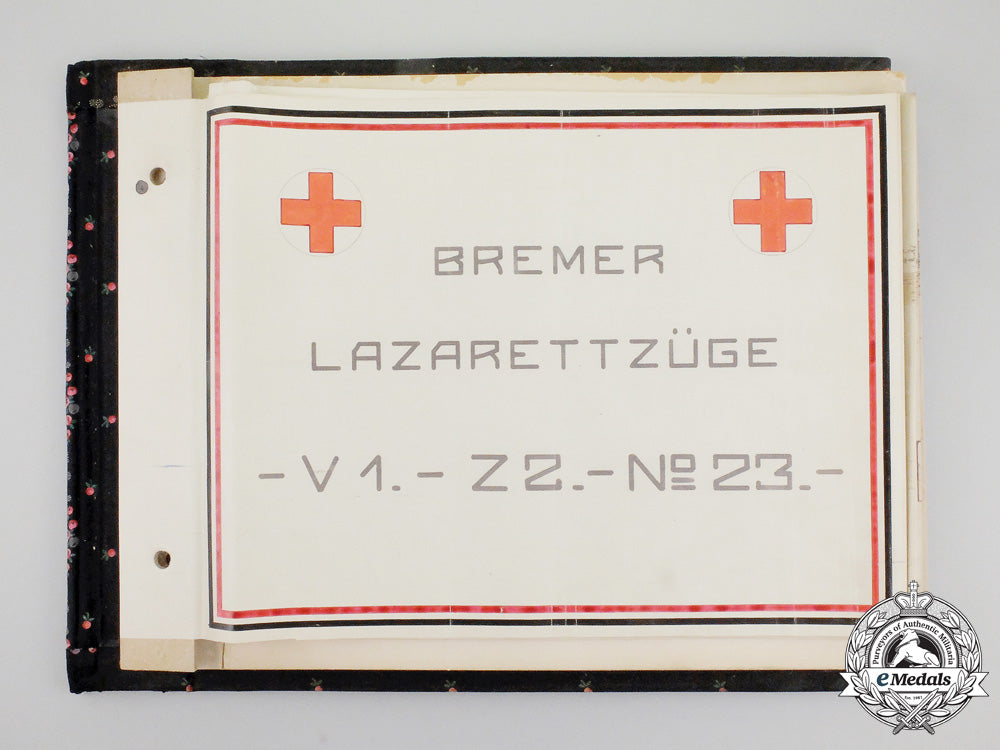 a_unique_first_war_german_red_cross_hospital_train_photo_album_k_217_2