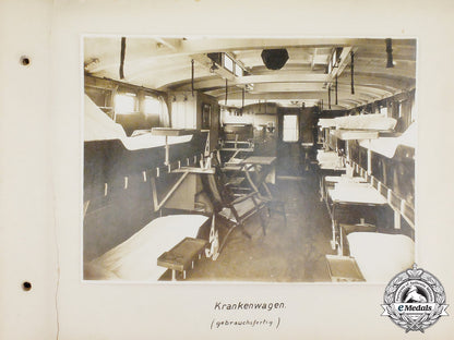 a_unique_first_war_german_red_cross_hospital_train_photo_album_k_219_2