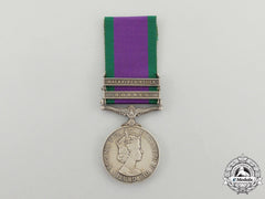 A 1962 Campaign Service Medal To The 10Th Gurkha Rifles