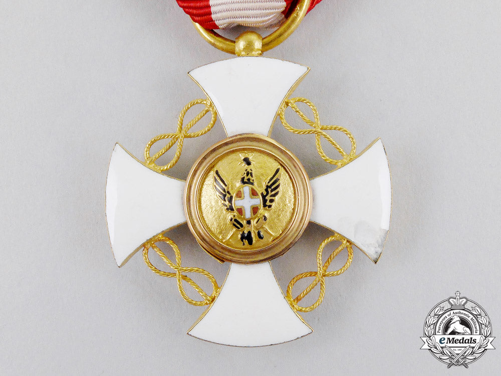 an_order_of_the_crown_of_italy_in_gold;_knight_with_miniature_k_292_3