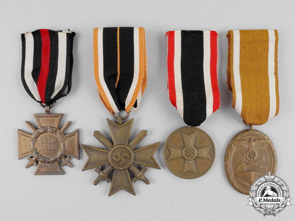 four_first_and_second_war_german_medals/_decorations/_awards_k_341_1