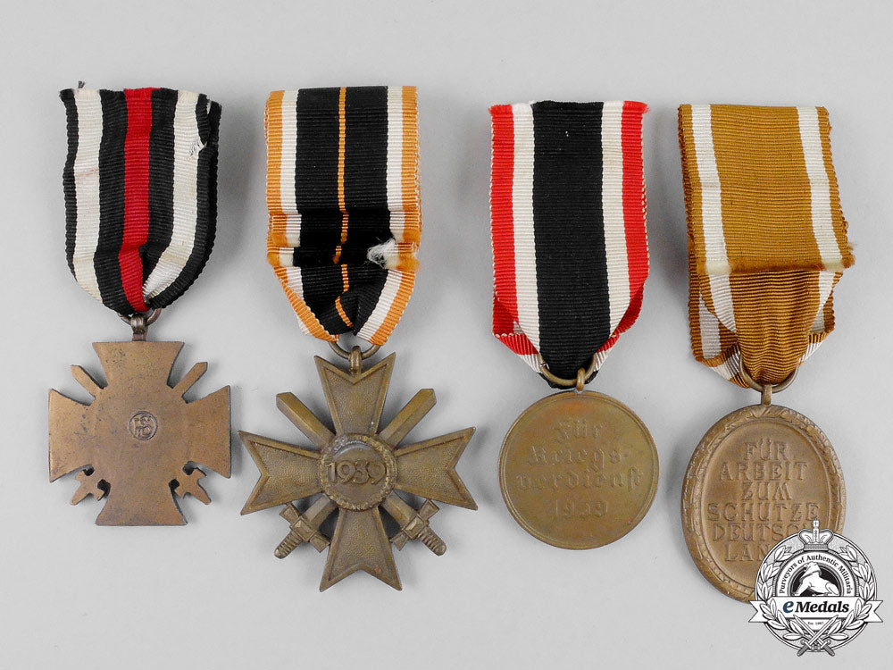 four_first_and_second_war_german_medals/_decorations/_awards_k_342_1
