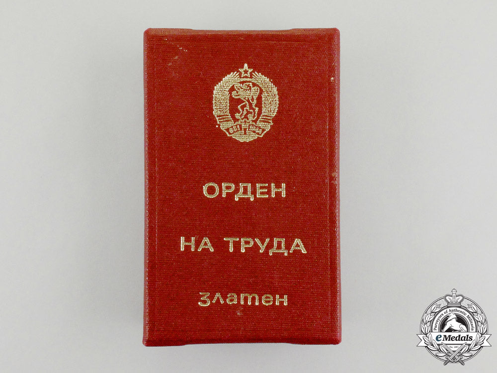 a_socialist_bulgaria_order_of_labour;1_st_class_variation_ii_with_case_k_383_1
