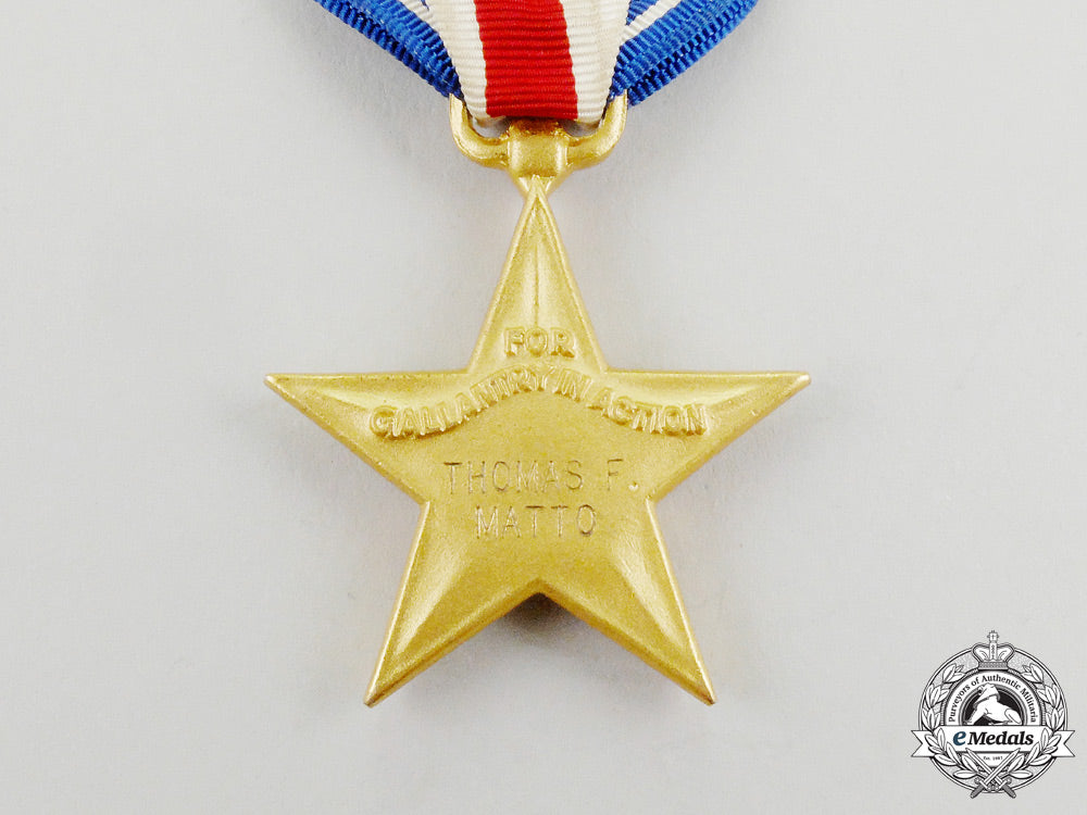 a_second_war_cased_american_silver_star_named_to_thomas_f._matto_k_401_1