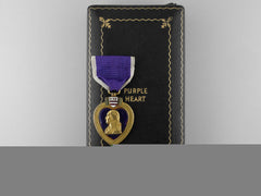 An American Second War Purple Heart To Julius Dubin; 377Th Infantry Regiment