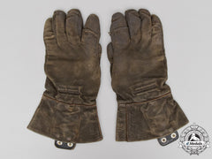 A Set Of Heated Luftwaffe Pilot’s Leather Gloves By Nökel & Co. Dated November 1940