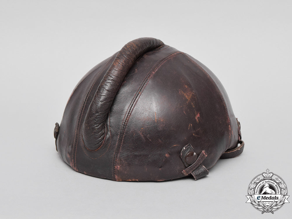 germany._a_scarce_luftwaffe_pilot’s_skk-90_anti-_flak_flight_helmet_manufactured_by_siemens_k_549_1_1_1_1