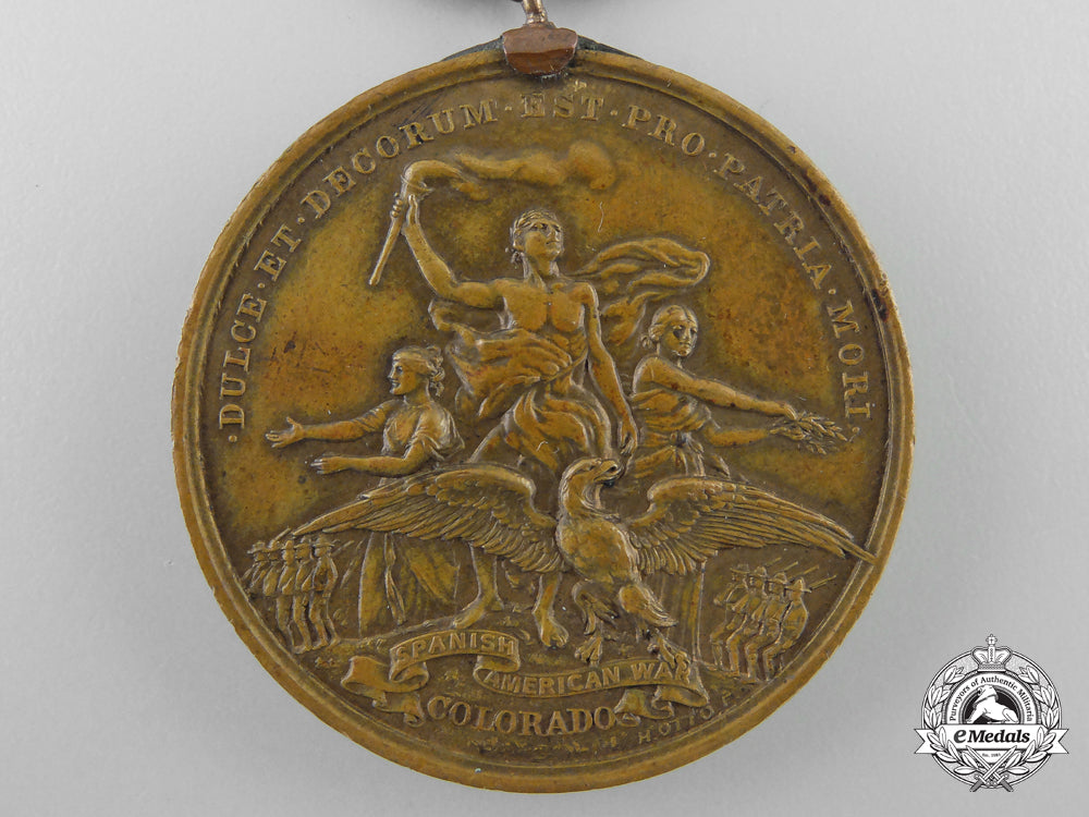 an1898-1899_state_of_colorado_spanish-_american_war_medal;_named_k_852