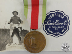 A Wisconsin Mexican Border Service Medal 1916-1917 To A Kia