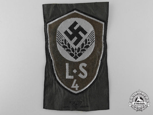 a_bevo-_made_reich_labour_service_for_the_female_youth_officer's_arm_insignia_k_904